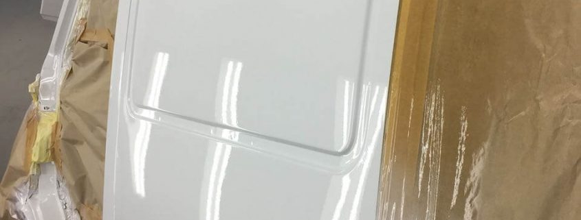 Покраска двери Mersedes Sprinter