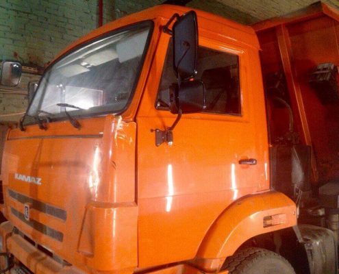 Кузовной ремонт: Покраска грузовых авто